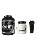 Whey protein lazar 2.27kg + creatine 7 nutrition creapure 500g + smart shaker