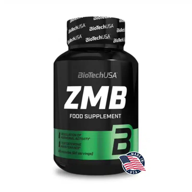 ZMB – Zinc, Magnésium et Vitamine B6 – BioTechUSA 60 Capsules (60 Jours)