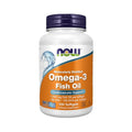 Omega-3 Fish Oil 1000mg – 100 Softgels – NOW Foods (Molecularly Distilled, 180 EPA / 120 DHA)