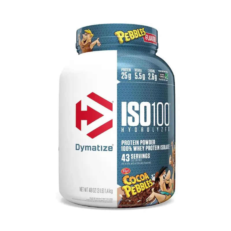 ISO 100 Hydrolyzed 1.37kg Dymatize – 100% Whey Protein Isolate Hydrolysé (25g Protéine, 5.5g BCAA, 42 doses, Gluten Free)