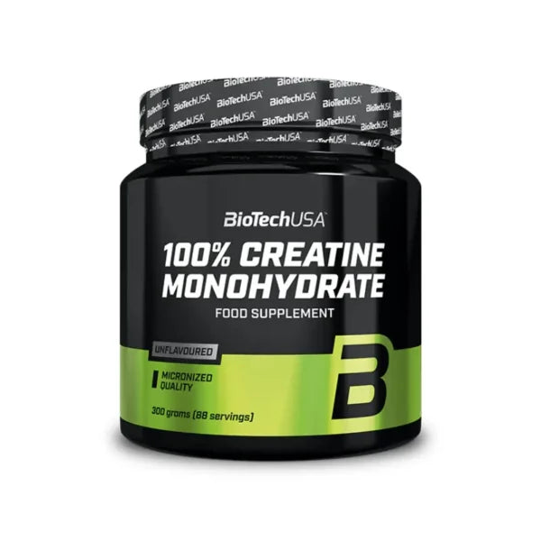 Créatine Monohydrate 300g – BiotechUSA Original (Micronisée 200 mesh, 88 doses) | FLEX PROTEIN