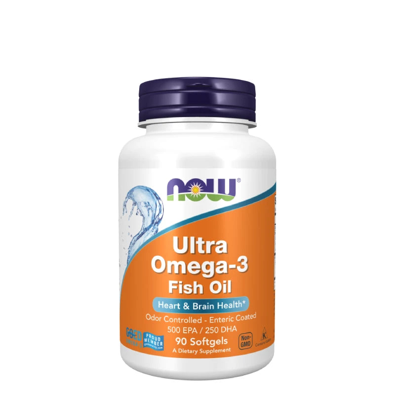 Ultra Omega 3 Fish Oil 90 Softgels - 500mg EPA / 250mg DHA
