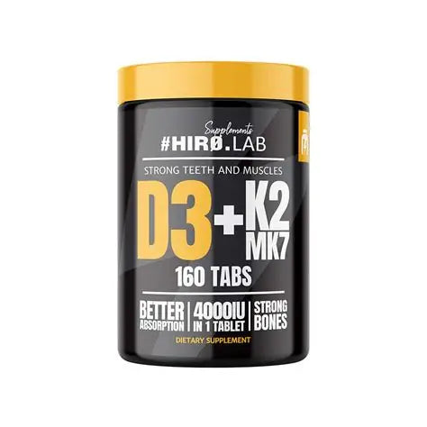 Hiro.lab Vitamine D3 4000 UI + K2 MK7